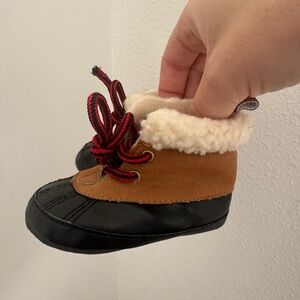 Carter's Black and Brown Kids Boots